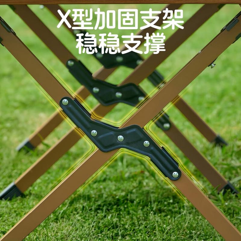 骆驼(CAMEL)户外蛋卷桌露营桌椅野营装备用品野营野餐折叠桌 173CJ00115高清大图