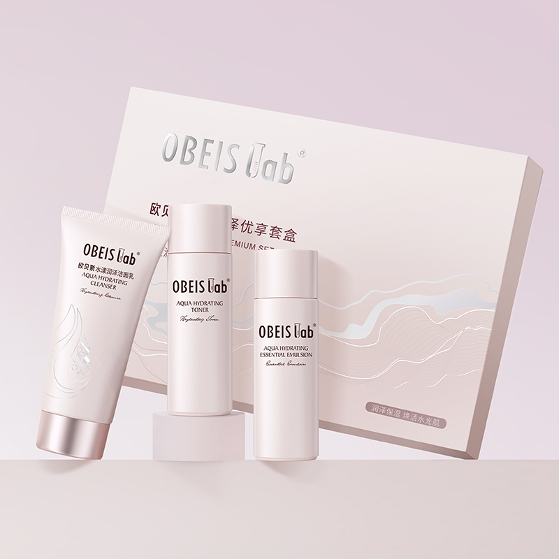 欧贝斯(obeis) 水漾润泽优享套盒(3件套)120g+100ml+100ml高清大图