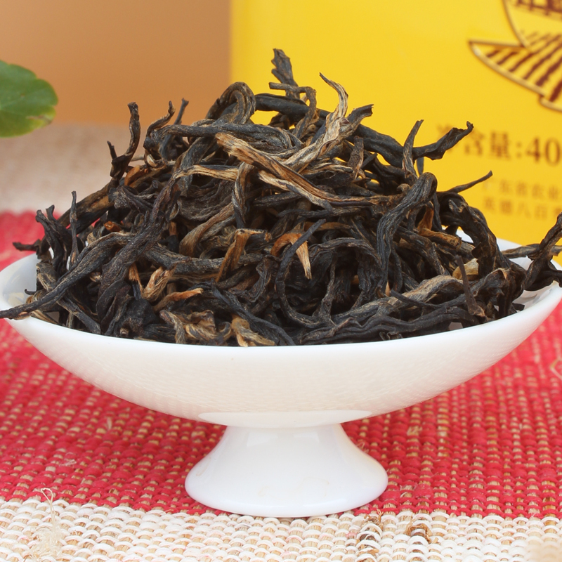 八百秀才茶叶英德红茶 英红九号(花香型) 豪系列400g 大罐装 送礼备有面