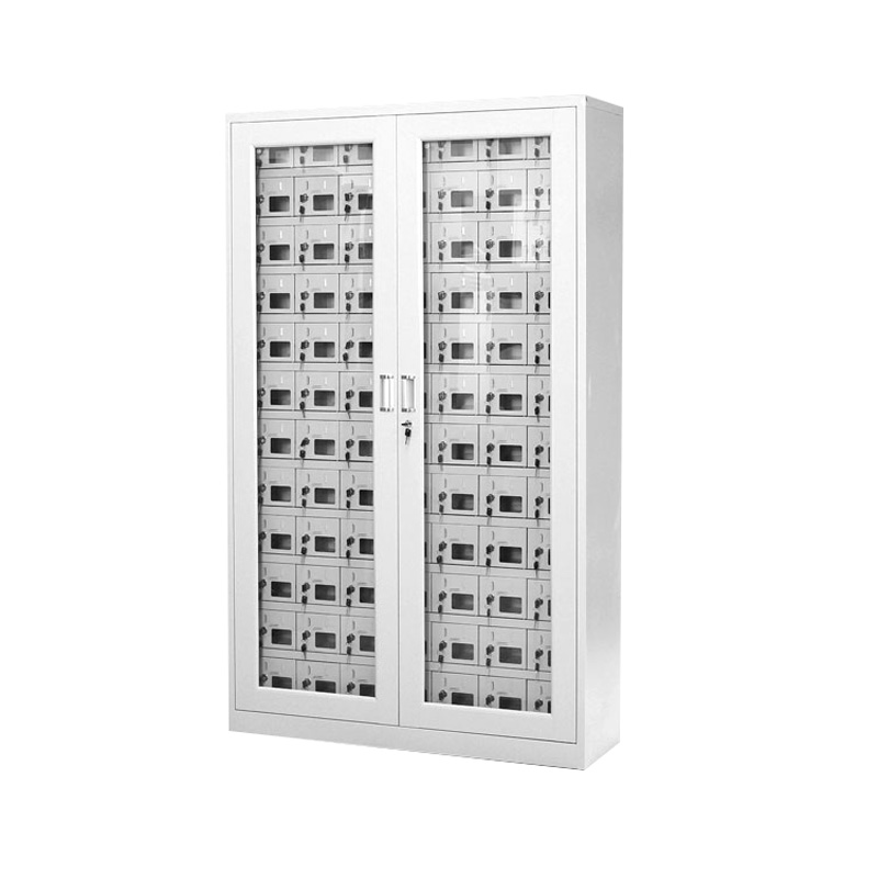 亿铁(YI TIE)带锁手机存放柜加厚外玻款带充电 84门1100*350*1800mmSJGY684/个
