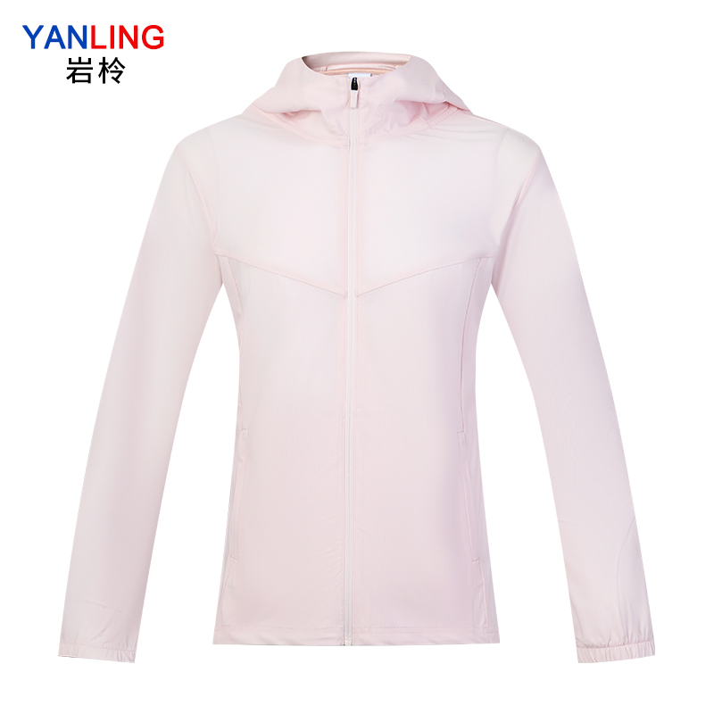 岩柃 梭织带帽运动上衣 25Y24901 樱花粉 XXL