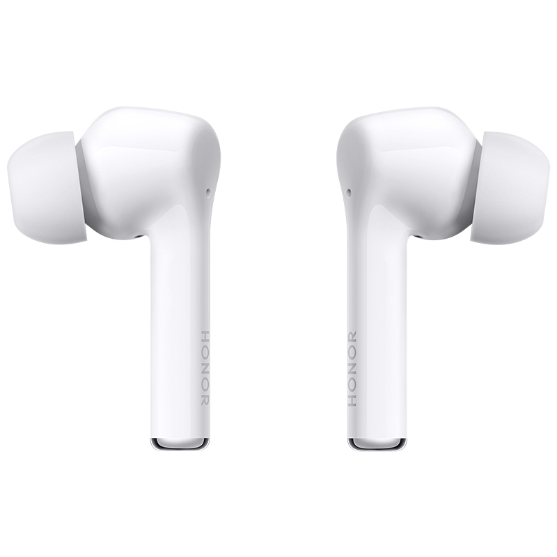 荣耀FlyPods 3 无线耳机 蓝牙耳机 主动降噪 通话降噪 触控式操作 入耳式 音乐耳机 铃兰白
