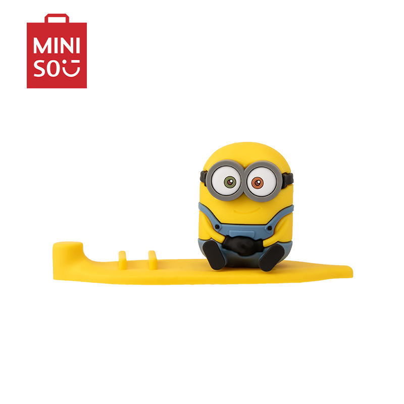 名创优品(miniso) 小黄人系列桌面支架手ji装饰架(坐姿)