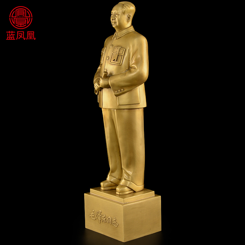 家柏饰(CORATED)铜像铜全身摆件摆像塑像大号办公室客厅 39号铜像开国大典高清大图