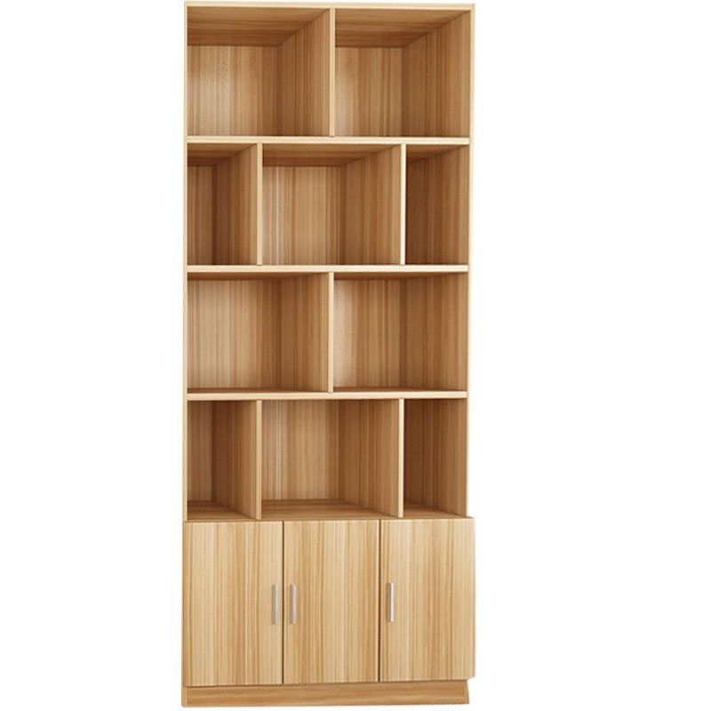 圣承启木质书架3门个高清大图