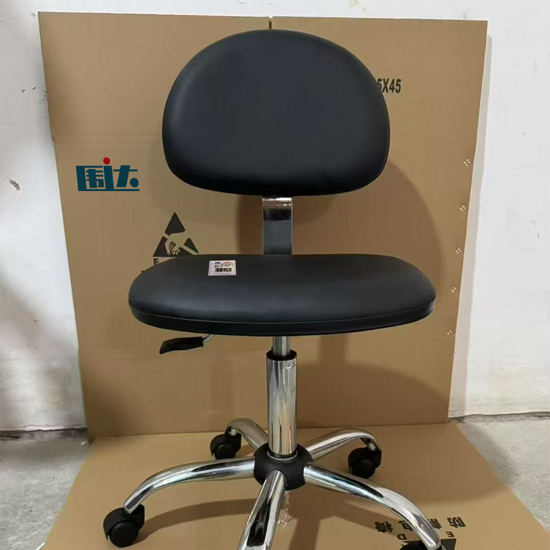 围达 防静电升降椅 升降高度48-68cm 滑轮 把高清大图