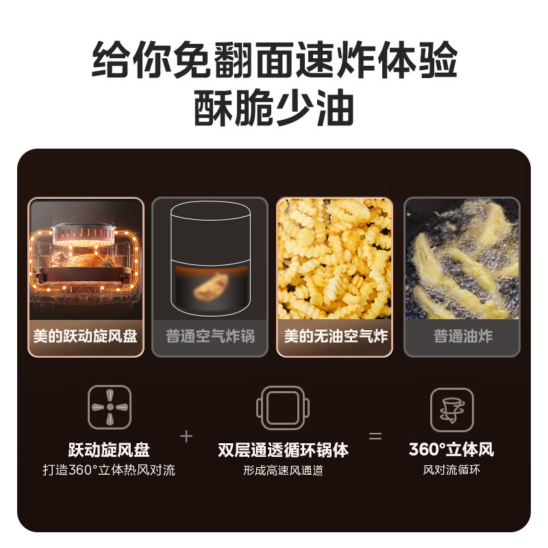 美的 KZE5502空气炸锅(H)