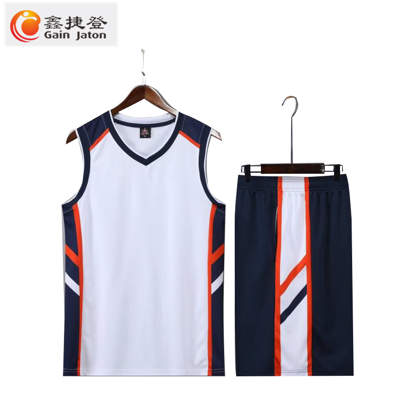 鑫捷登 可定制舒适速干篮球服套装AGRY-WDL045 套高清大图
