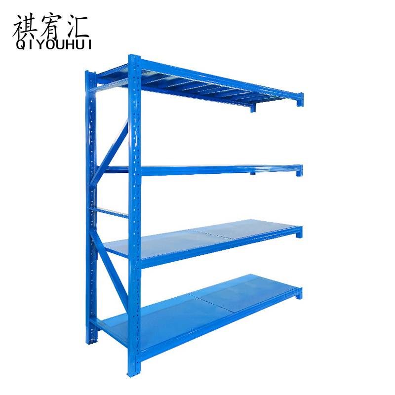 祺宥汇 货架 1.5*0.6*2m四层300公斤蓝色 组高清大图