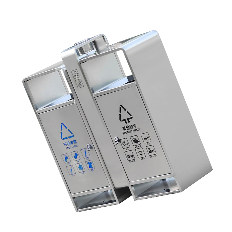 圣承启 垃圾箱 户外个高清大图