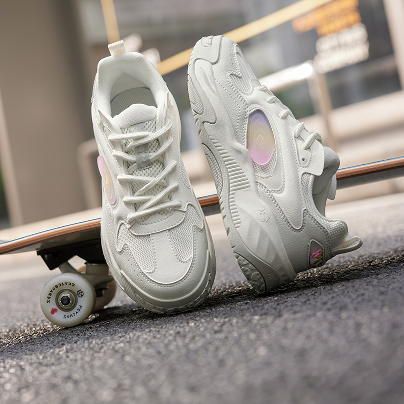 锦程丨361°女鞋新款鞋子透气休闲鞋厚底鞋运动鞋板鞋女高清大图