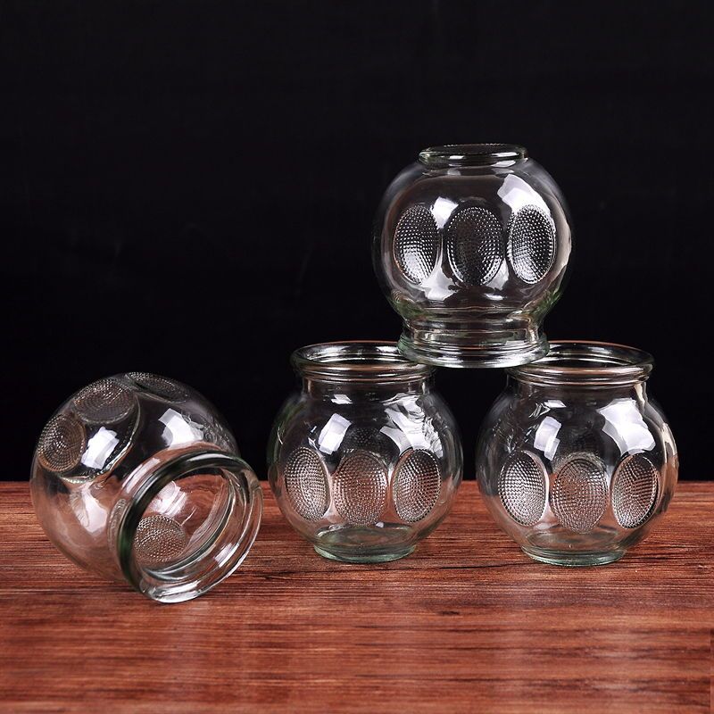 拔火罐玻璃拔火罐家用套装加厚防爆火疗拔罐器减肥12罐吸湿祛湿罐