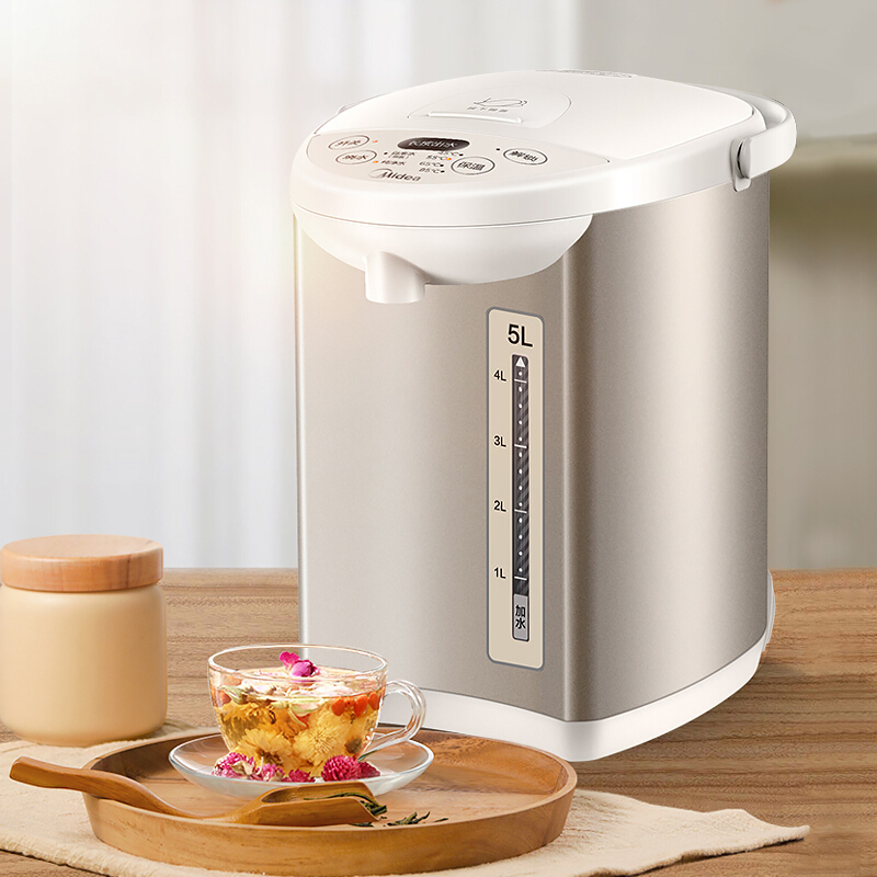美的(Midea)电热水瓶热水壶电水壶304不锈钢水壶热水瓶多段温控电水壶烧水壶MK-SP50Colour201
