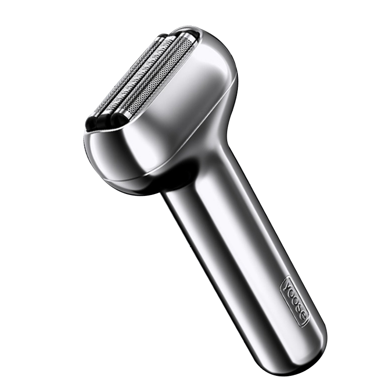 有色T1往复式剃须刀礼盒 电镀银高清大图