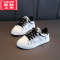 可莉允儿童板鞋童鞋男童鞋子小白鞋女童运动鞋小童春款2022春季新款潮牌运动休闲鞋