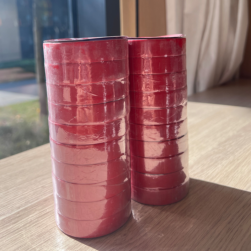 巧思唯 绝缘胶带 16mm*25m 10卷 红色 筒高清大图