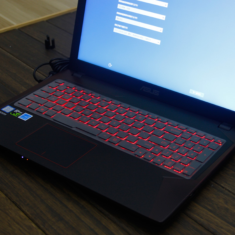 华硕fx53vd7300键盘膜zx53v飞行堡垒zx53vw6300笔记本电脑保护贴fx73