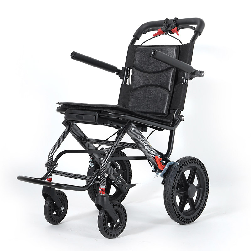 衡互邦轮椅折叠轻便飞机轮椅车老人专用代步铝合金小型便携手推车