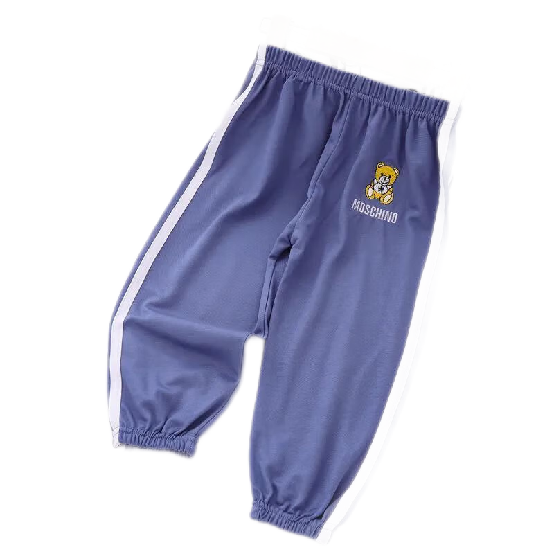 儿童灯笼裤男女童夏季薄款冰丝麻防蚊裤休闲束脚运动中小童哈伦裤莎丞