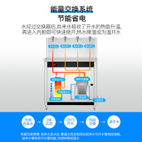 耐惠（NAAFI）康宝出品直饮水机学校专用开水器商用学校烧水机大型不锈钢KS-3K30-N13（柜式一开三温）