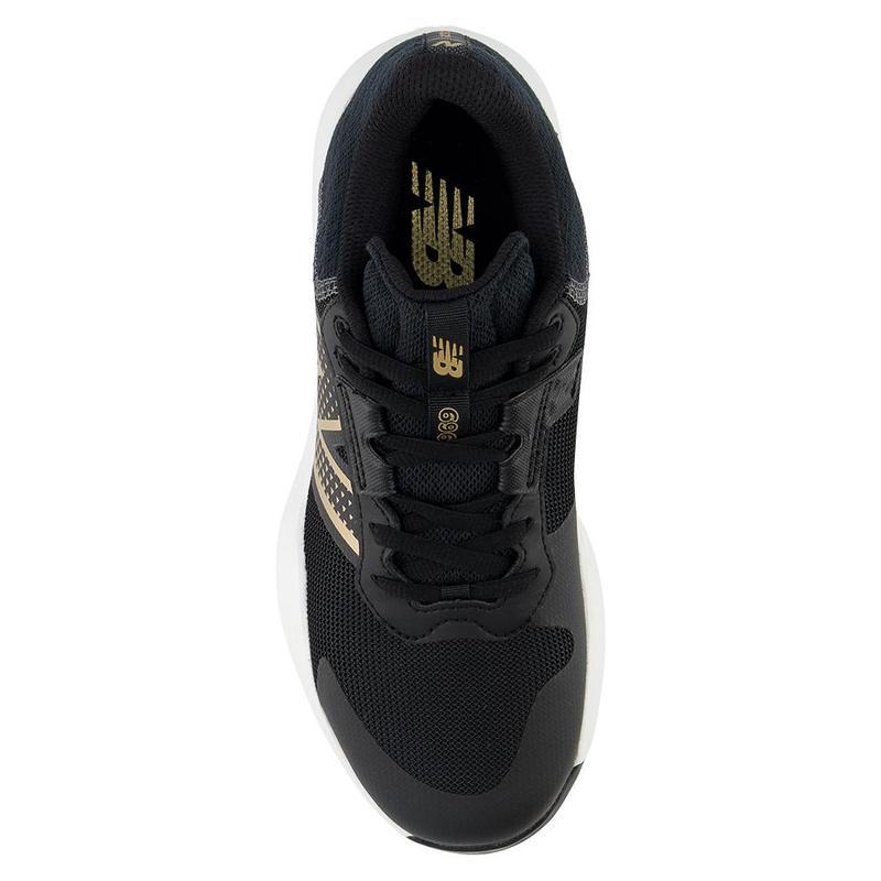 新百伦(New Balance)NewBalance女款网球鞋轻便透气B宽度黑白色运