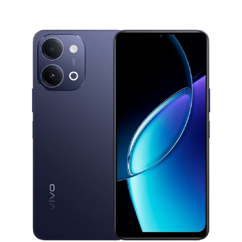 vivo Y60i 曜石黑 6GB+128GB 红外遥控 6500毫安大电池 侧边指纹 120Hz 5G全网通 双智能手机高清大图