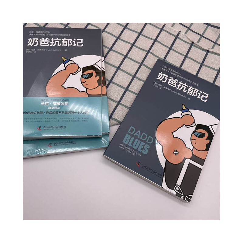 [正版图书]奶爸抗郁记 新手奶爸产后抑郁心理健康调理疏导 孕产育儿书籍 情绪管理控制情绪的书籍 走出抑郁自我 **科学技高清大图