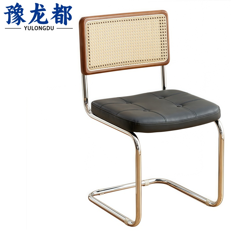 豫龙都 弓形椅 藤编 把高清大图
