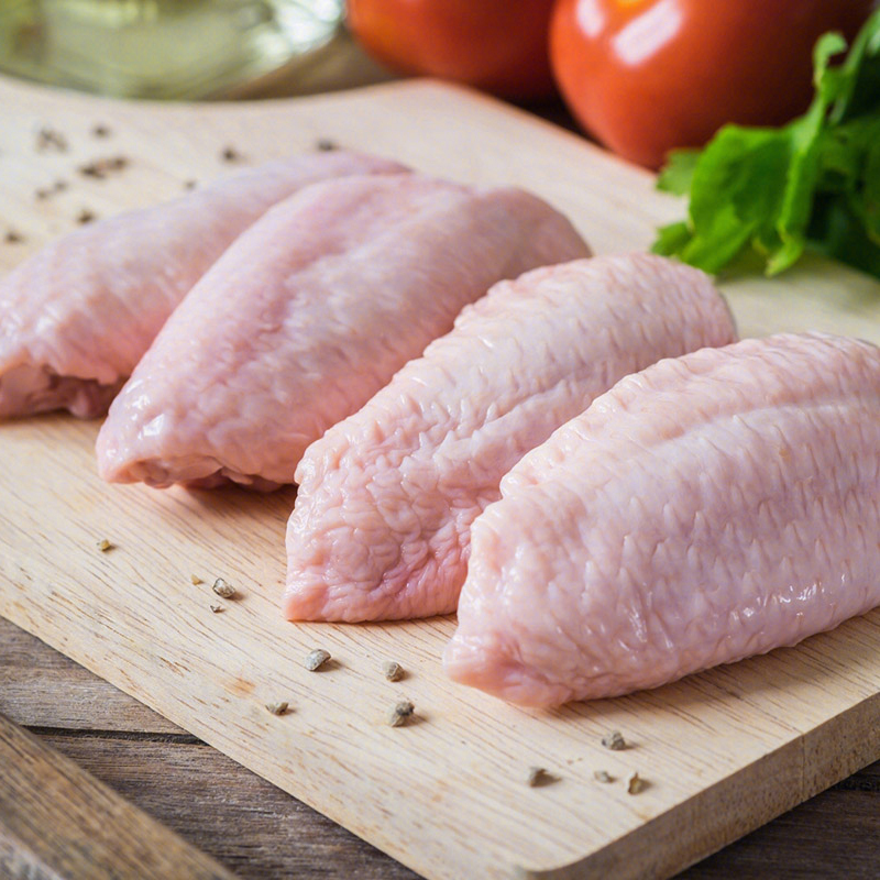 帕尔司优选鸡翅中1kg 两连包 鸡翅膀 烧烤卤味食材(共2kg)