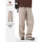 骆驼(CAMEL)男款梭织长裤A15BA49038沙漠灰3XL码