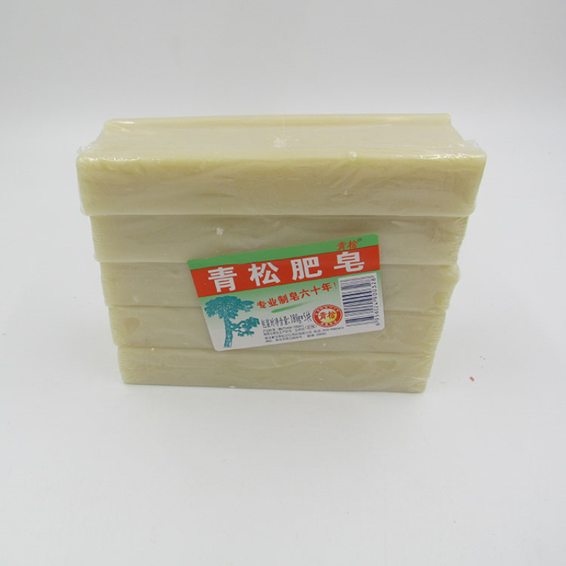 青松 肥皂5合一家庭装 肥皂 透明皂180g*5