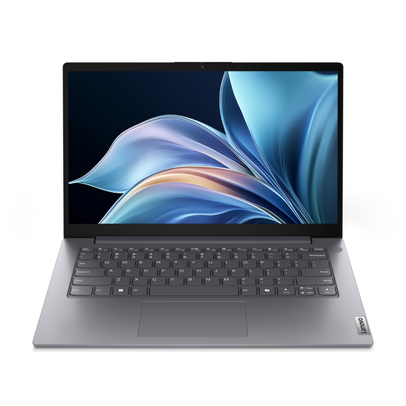 联想(Lenovo)扬天V14 14英寸轻薄笔记本电脑 定制(i3-1315U 16G 512G Win11) 灰色 轻薄家用商务办公学习高清大图