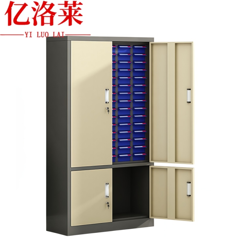 亿洛莱 带门配件柜 75抽 台高清大图