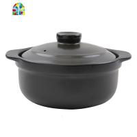 封后炖肉锅煲粥红烧砂锅陶瓷火锅大号煲汤砂锅明火可高温干烧不裂沙锅 FE 3000ML[有盖](3-4人份)口径24-11