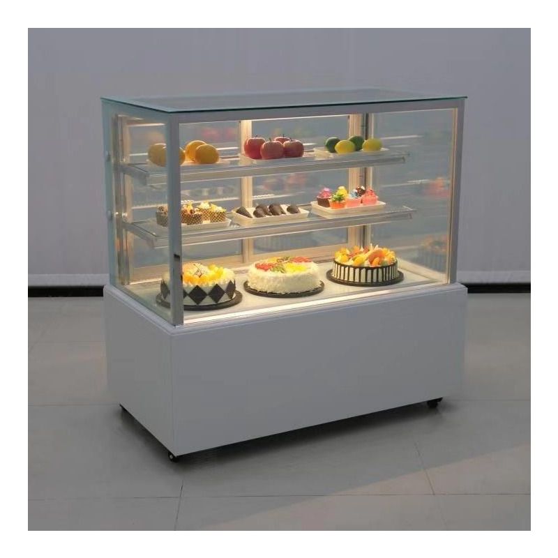 柜奶茶店保鲜柜水果慕斯冷藏柜面包西点柜甜品冰柜s8|直角台式(桌型)