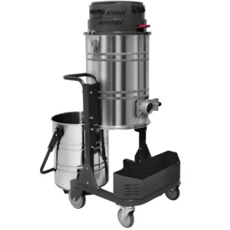 特佰仕 380V 强力工业用粉尘吸尘器工厂车间大功率吸铁屑液体油污干