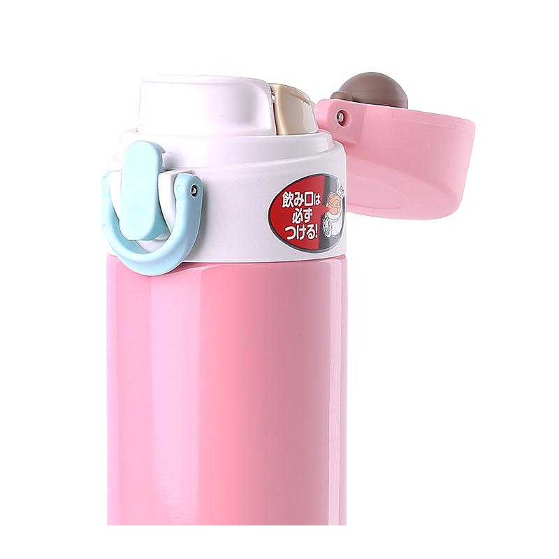 [高挑萝莉风]THERMOS 膳魔师 女士高真空304不锈钢保温杯 JNI-402-POP 400ml 粉色