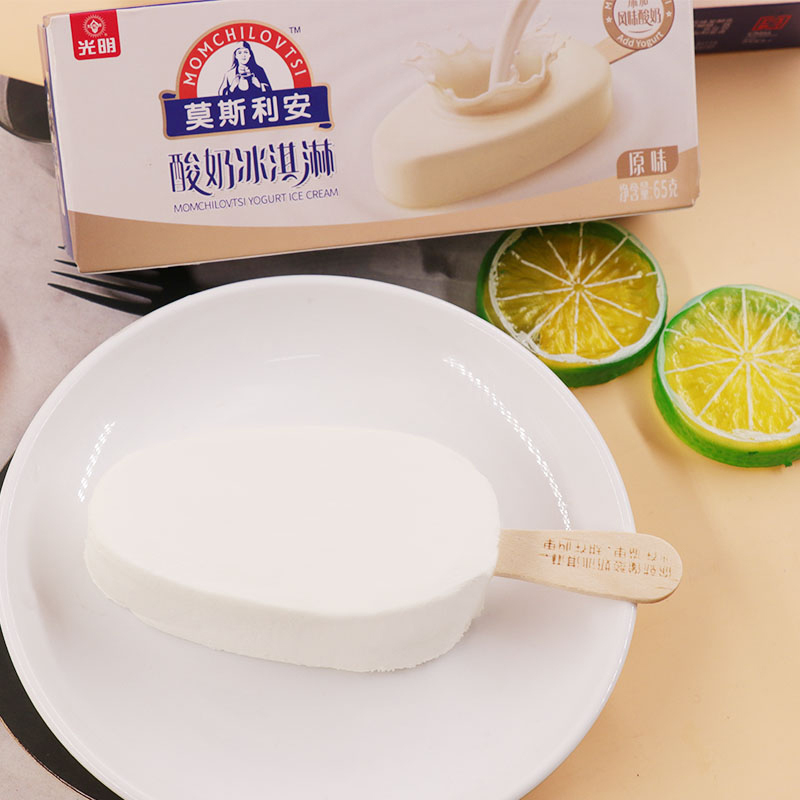 光明莫斯利安酸奶冰淇雪糕65g*12