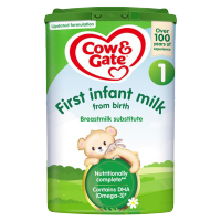 [新效期2026年2月后]保税直发原装进口英国COW&GATE牛栏1段婴幼儿奶粉(0-6个月)800g/罐
