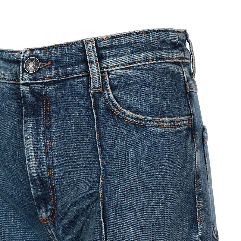 麦丝玛拉 max mara sportmax 女士棉质喇叭裤牛仔裤长裤71810627