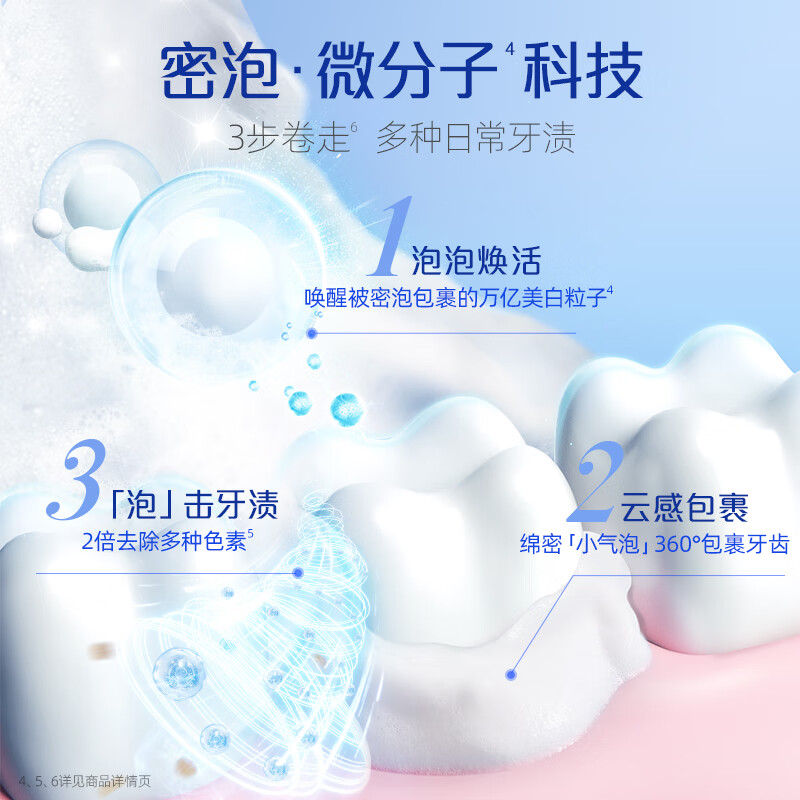 好来超白牙膏190g高清大图