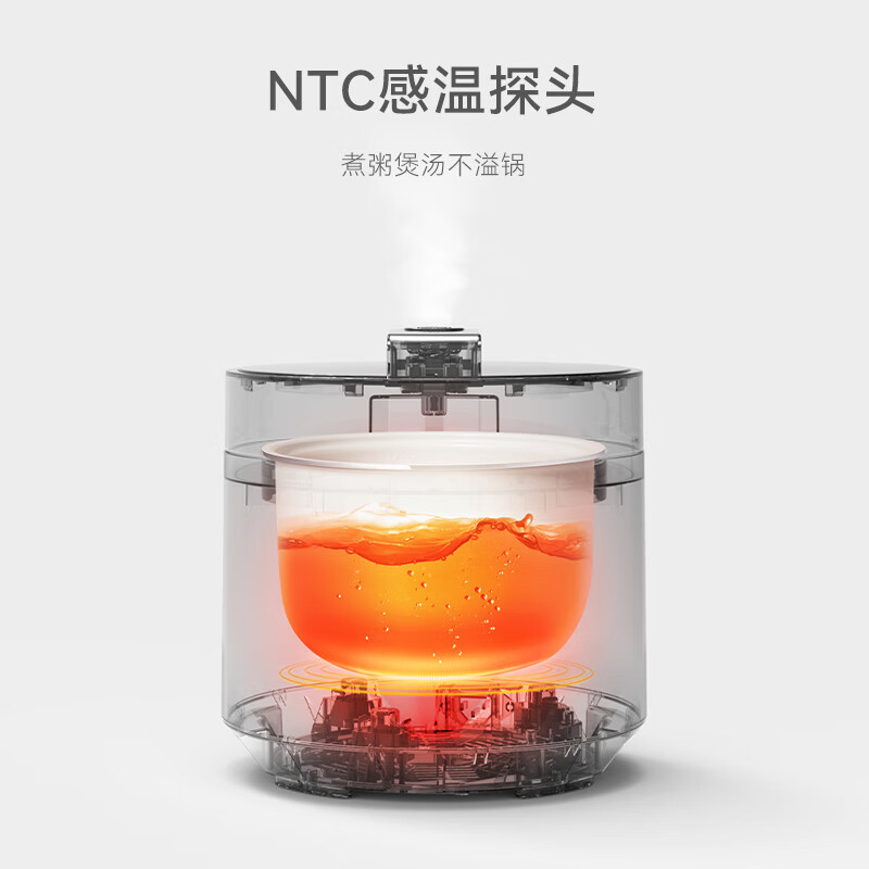 OLAYKS立时3L电压力锅旋钮款(陶白)YBW3001B DYLG00304高清大图