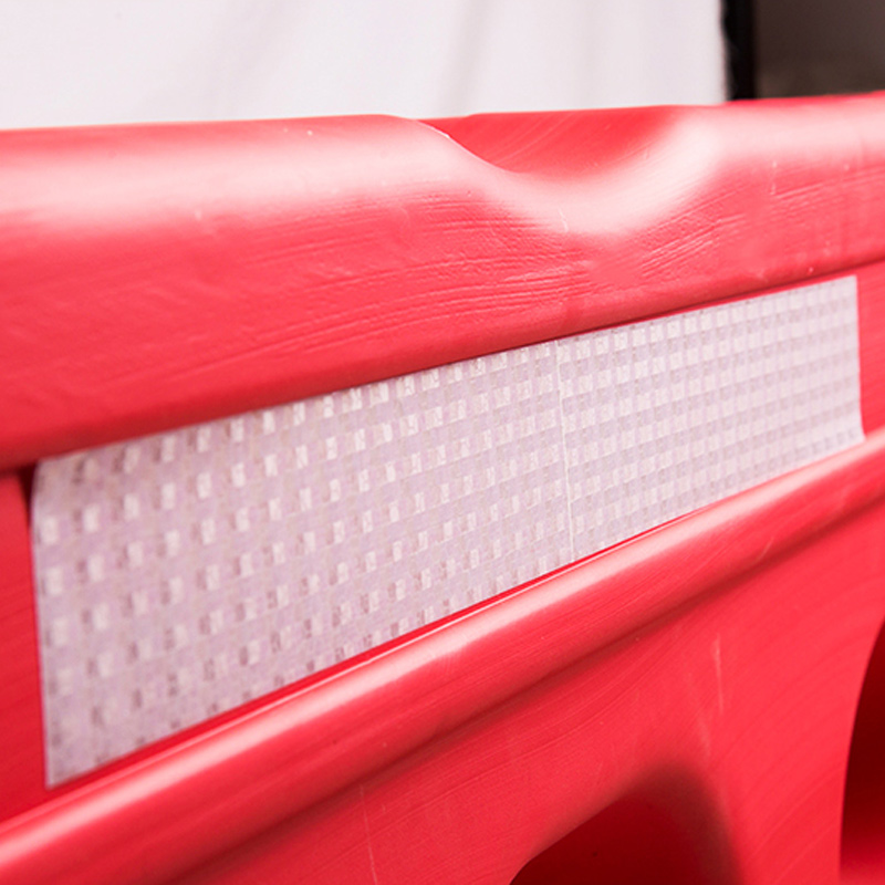 臻远ZY5072420三孔水马注水吹塑隔离板隔离墩护栏围挡 水马红色1450*280*800高清大图