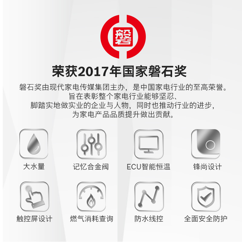 博世 BOSCH 燃气热水器精控恒温原装进口CPU 升级款燃气热水器 16升 16升