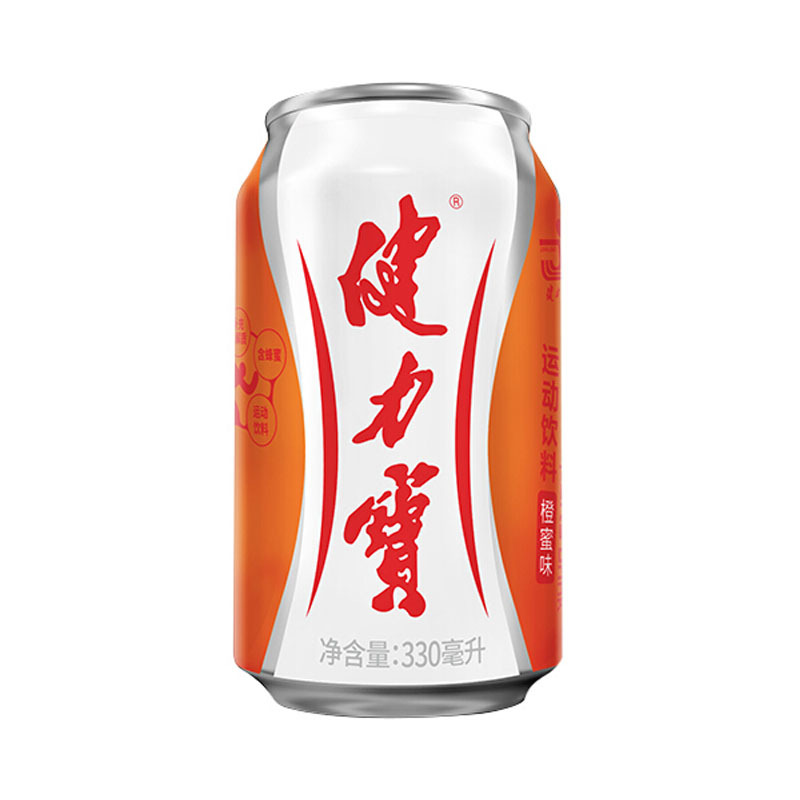 健力宝橙蜜味维生素饮料330ml
