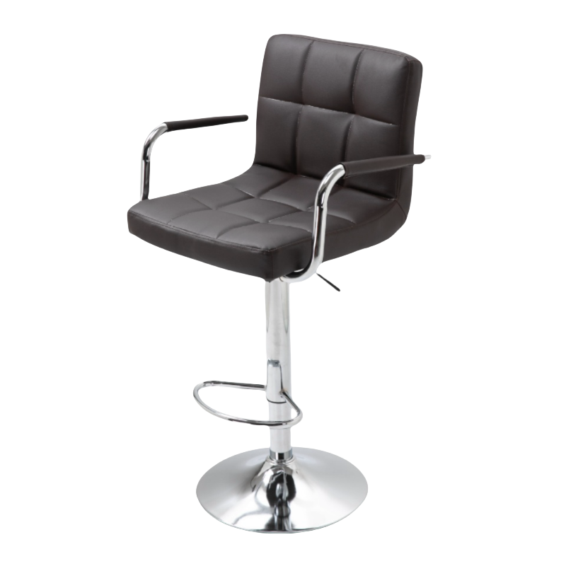 蕃蒂吧台椅黑色把高清大图