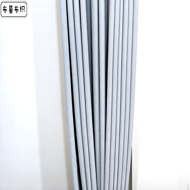 办公室阻燃遮光窗帘定制/米高清大图