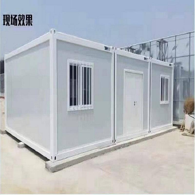 勤俭 集装箱移动房屋定制快拼箱岩棉彩钢活动板房简易临时活动房 (淋浴房)白色 JZX-01