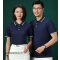 苏宁宜品定制Polo衫条纹 藏青色