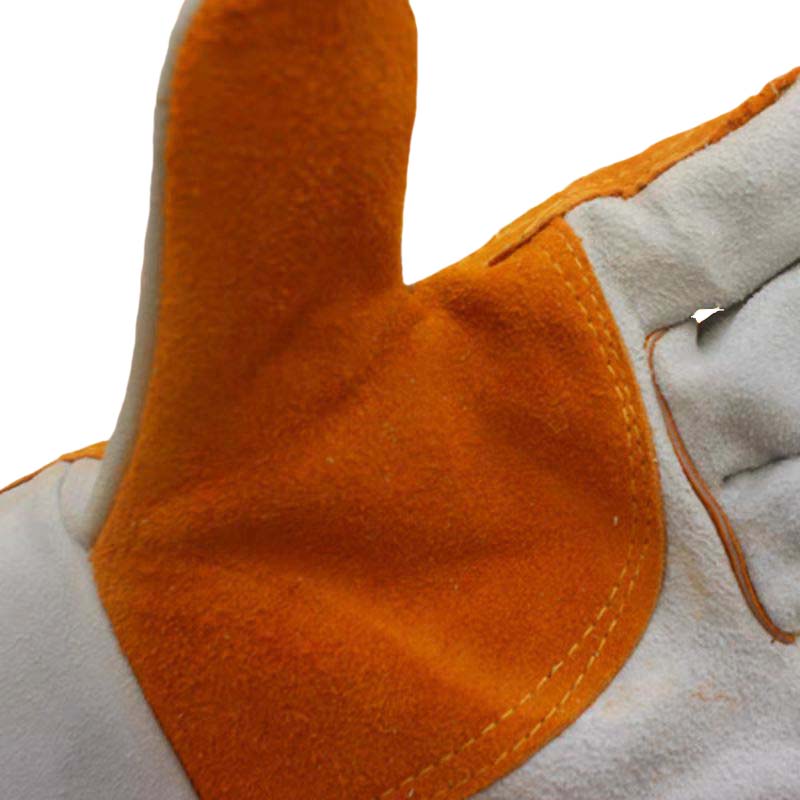 盾铁侠电焊手套羊皮36cm/个高清大图